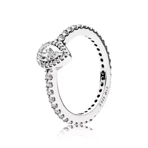 (resim) Pandora Işıltılı Gözyaşı Damlası Yüzük - 196254CZ
