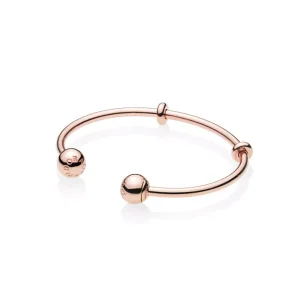 (resim) PANDORA Moments PANDORA Rose Açık Bangle Bileklik - 586477