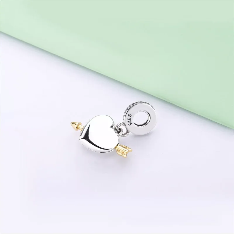 (resim) Pandora 14k altın kaplama Sınırlı Sayıda Aşk Ok Sallantılı Charm - B801113 - Görüntüle 4