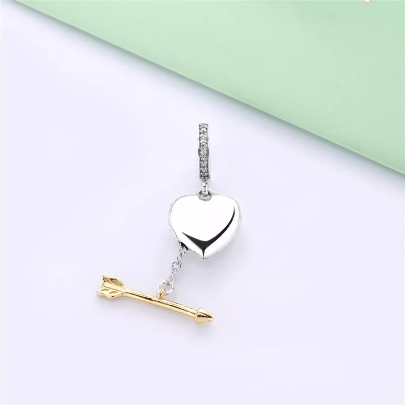 (resim) Pandora 14k altın kaplama Sınırlı Sayıda Aşk Ok Sallantılı Charm - B801113 - Görüntüle 5
