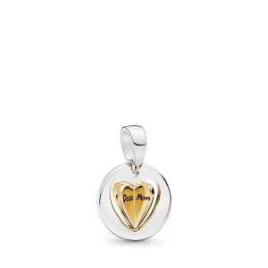 (resim) Pandora Sallantili charm, Annemin Altın Kalbi - 767774