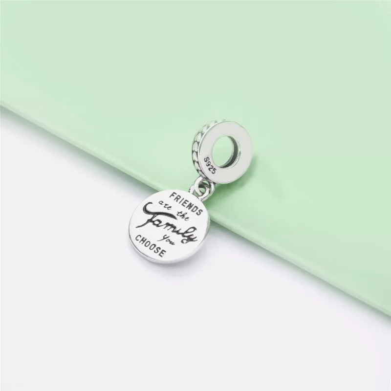 (resim) "Arkadaşlar Ailedir" Sallantılı Charm - 798124EN16 - Görüntüle 4