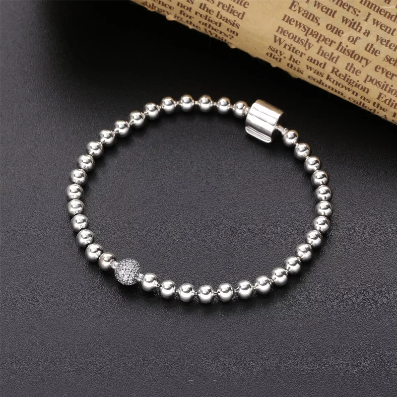 (resim) Boncuklu ve Pavé Bilezik - 598342CZ - Görüntüle 2