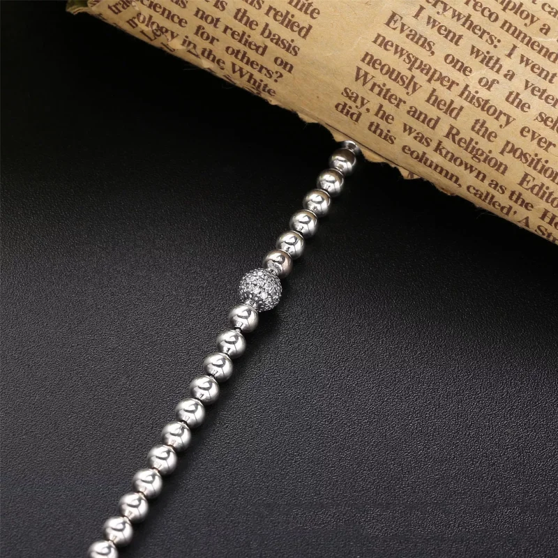 (resim) Boncuklu ve Pavé Bilezik - 598342CZ - Görüntüle 5
