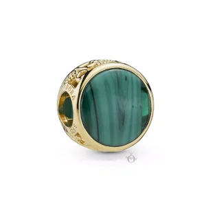(resim) Pandora 14k altın kaplama Güzel Farklı Murano Charm - 768152GMU