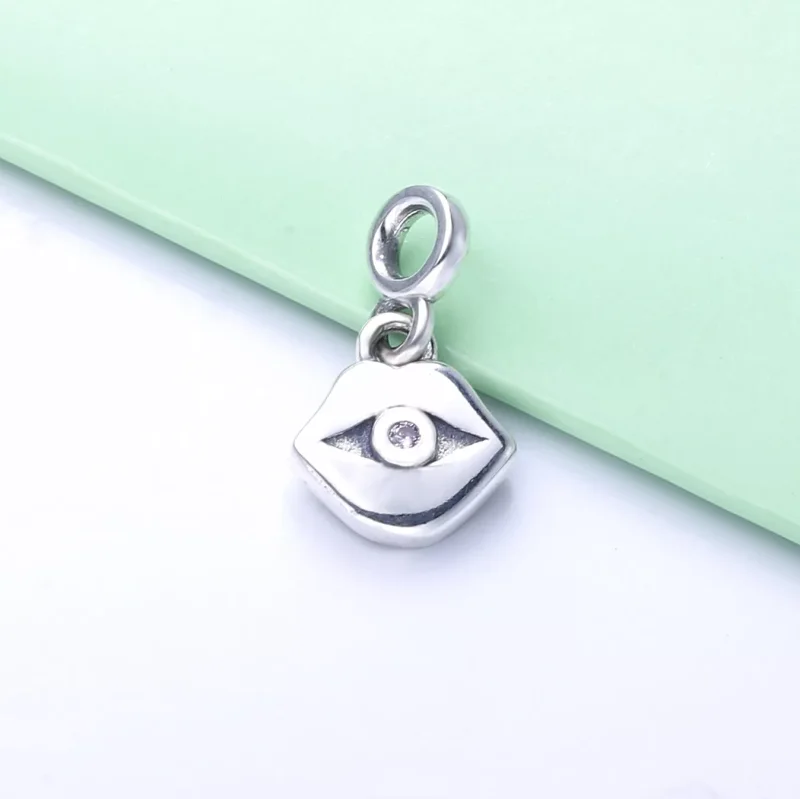 (resim) Pandora Benim dudaklarım Mini Sallantılı Charm - 798364PCZ - Görüntüle 2