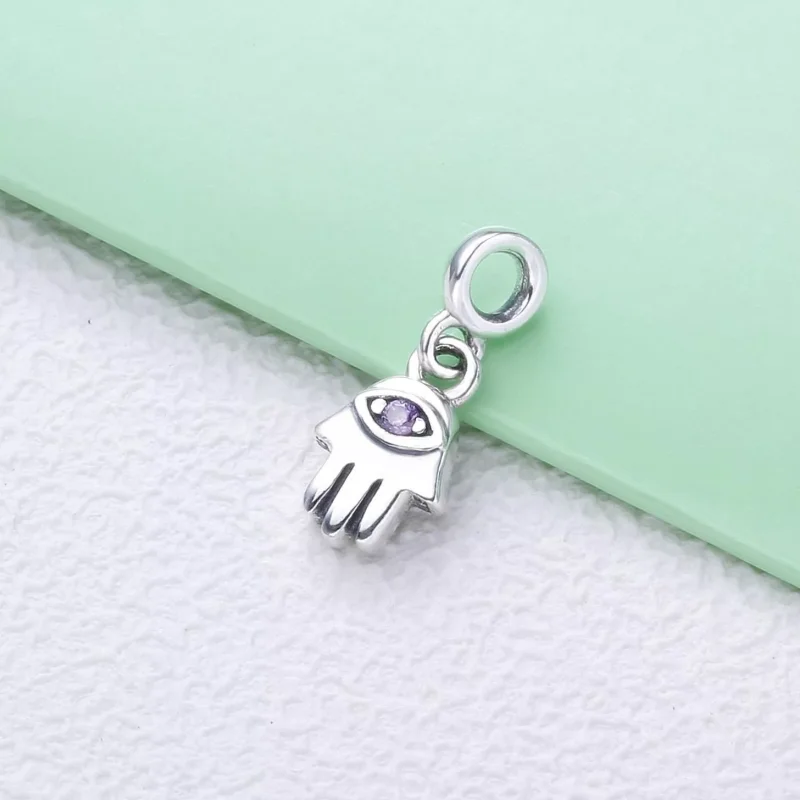 (resim) Pandora benim hamsa elim Mini Sallantılı Charm - 798361NRP - Görüntüle 3