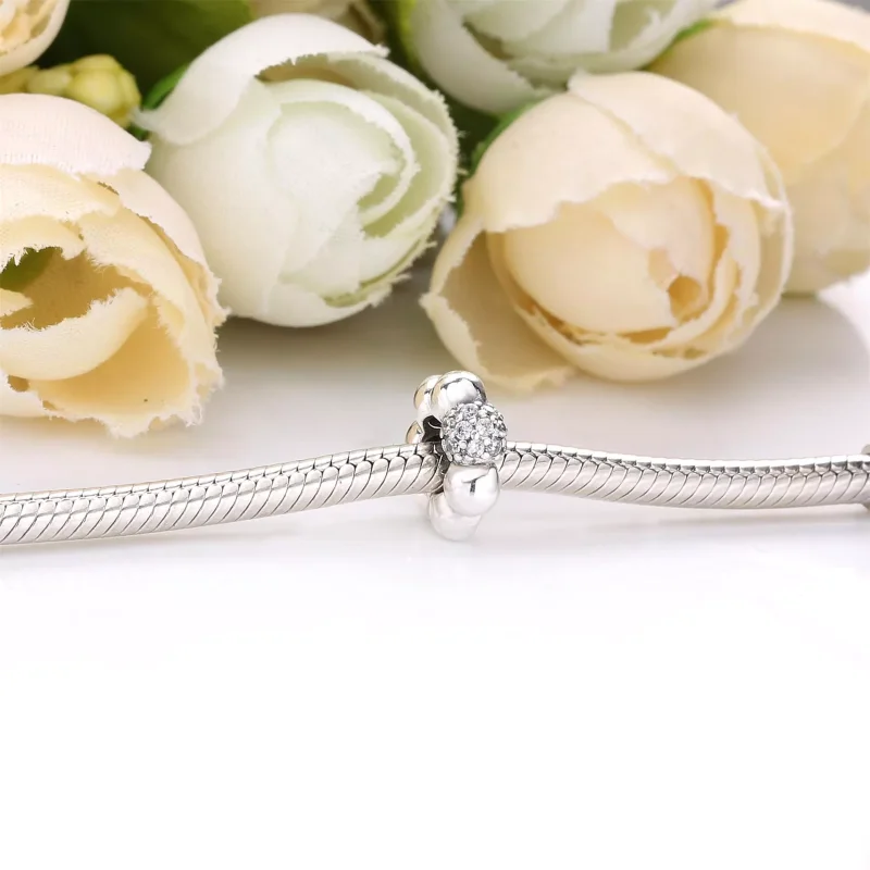 (resim) Pandora Cilalı & Pavé Boncuk Ayraç - 798310CZ - Görüntüle 2