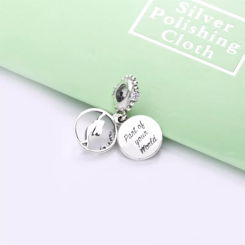 (resim) Pandora Disney Ariel'i Sallantılı Charm - 798231CZ - Görüntüle 4