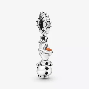 (resim) Pandora Disney, Dondurulmuş Olaf Sallantılı Charm - 798455C01