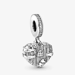 (resim) Pandora ev tatlı kalp Sallantılı Charm - 798284CZ