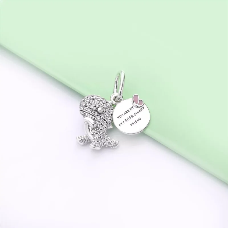 (resim) Pandora Pavé Dinozor Sallantılı Charm - 798186CZ - Görüntüle 2