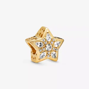 (resim) Pandora 14k altın kaplama gök yıldızı Charm - 768466C01