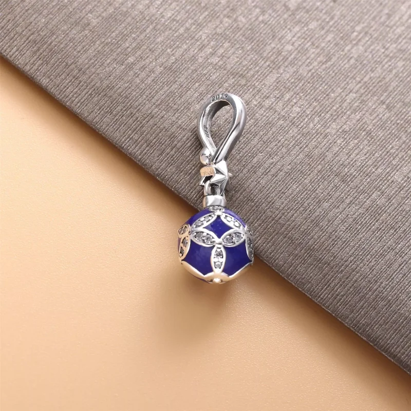 (resim) Pandora Mavi Noel Süsü Sallantılı Charm - 798512C01 - Görüntüle 3