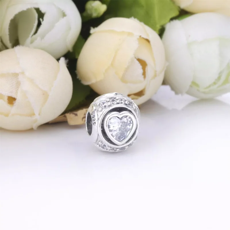 (resim) Pandora yüksek kalp Charm - 798464C01 - Görüntüle 3