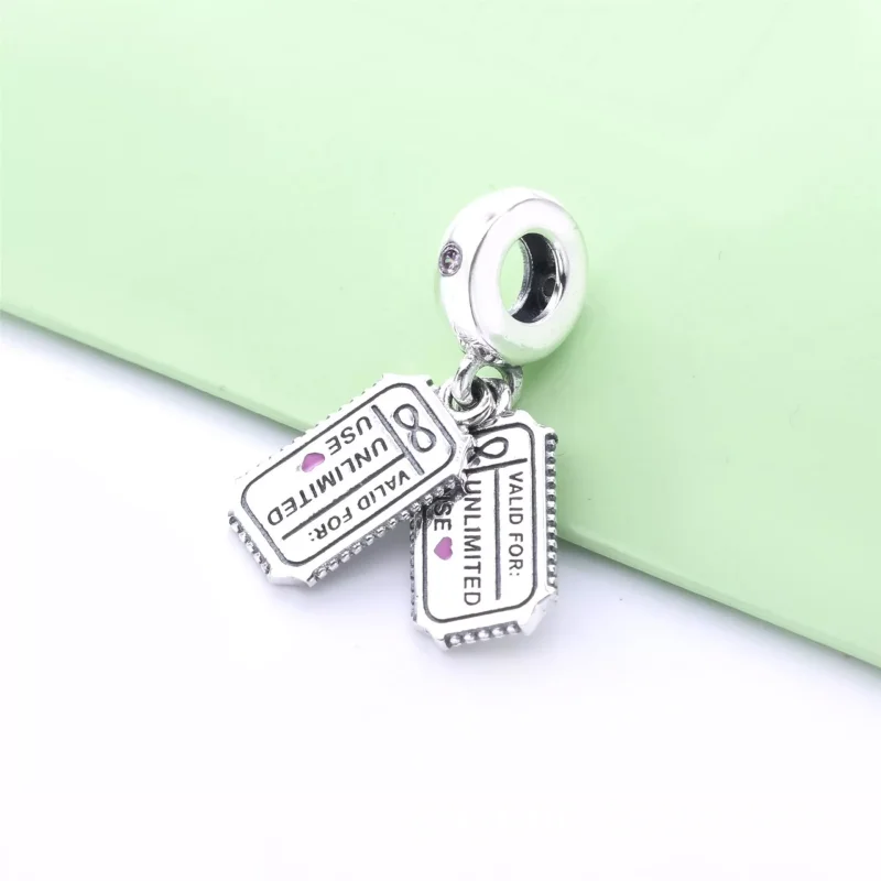 (resim) Pandora Aşk Kuponu Sallantılı Charm - 798703C01 - Görüntüle 3