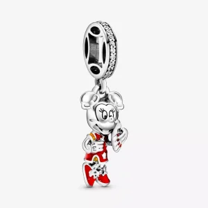 (resim) Pandora Disney Minnie Fare Sallantılı Charm - 798636C01