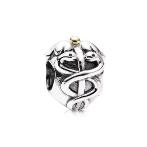 (resim) Pandora iki renkli Tıbbi Charm - 791042