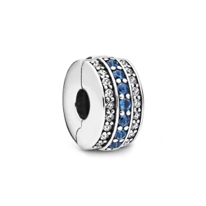 (resim) Pandora Pırıl pırıl Mavi Çizgi Klips - 798480C01
