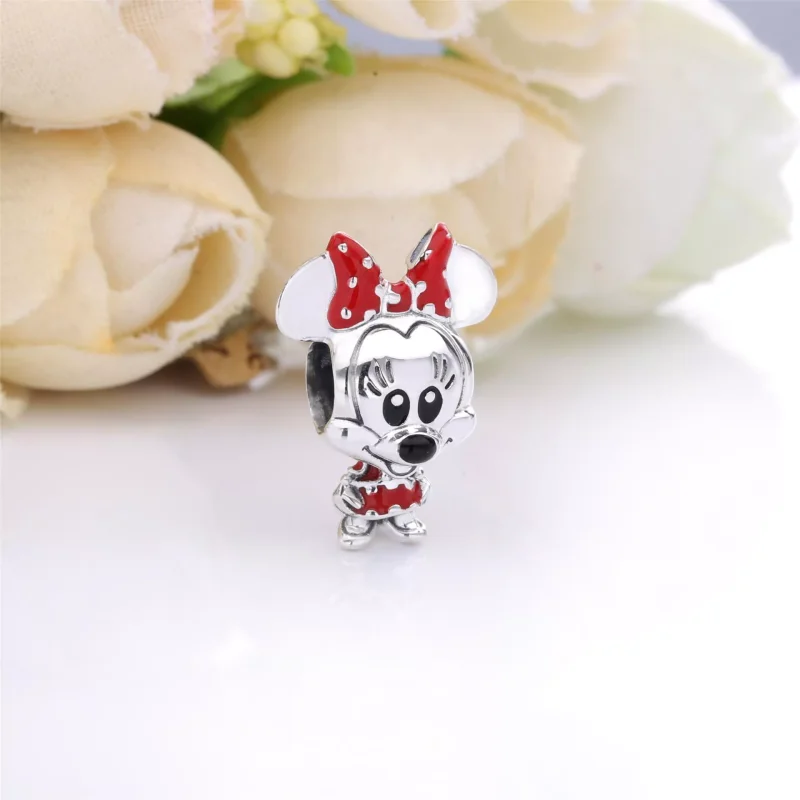 (resim) Disney, Puantiye Fiyonklu ve Elbiseli Minnie Charm - 798880C02 - Görüntüle 2