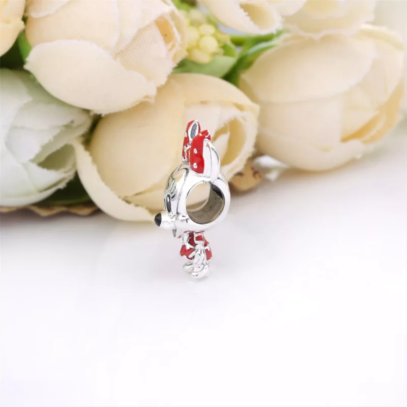 (resim) Disney, Puantiye Fiyonklu ve Elbiseli Minnie Charm - 798880C02 - Görüntüle 3