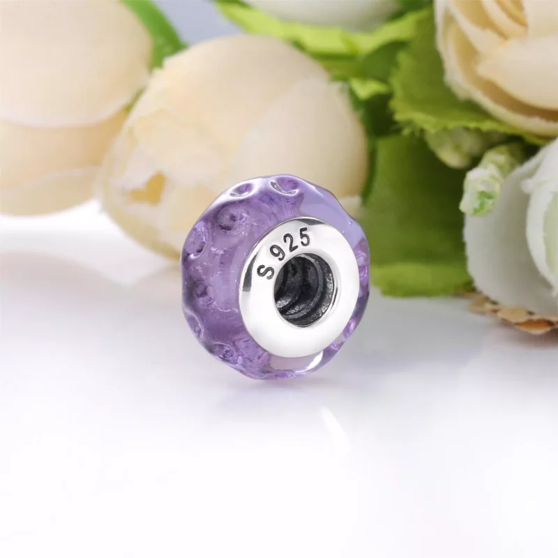 (resim) Lavanta Rengi Murano Charm - 798875C00 - Görüntüle 4
