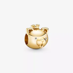 (resim) Pandora 14k altın kaplama Parlayan Zodyak Köpek Charm - 768592C01