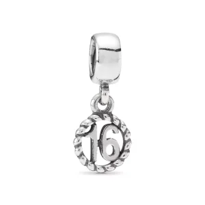 (resim) Pandora 16. Doğum Günü Sallantılı Charm - 790494
