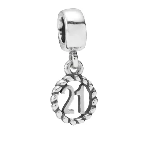(resim) Pandora 21. Doğum Günü Sallantılı Charm - 790496
