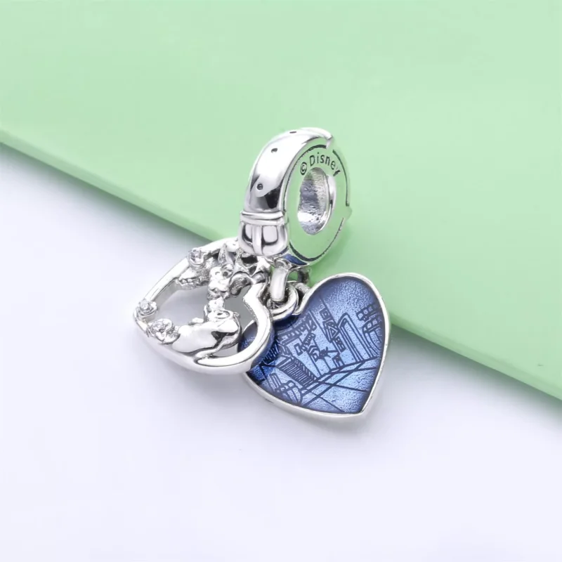 (resim) Pandora Disney Lady ve Serseri Kalp Sallantılı Charm - 798634C01 - Görüntüle 2