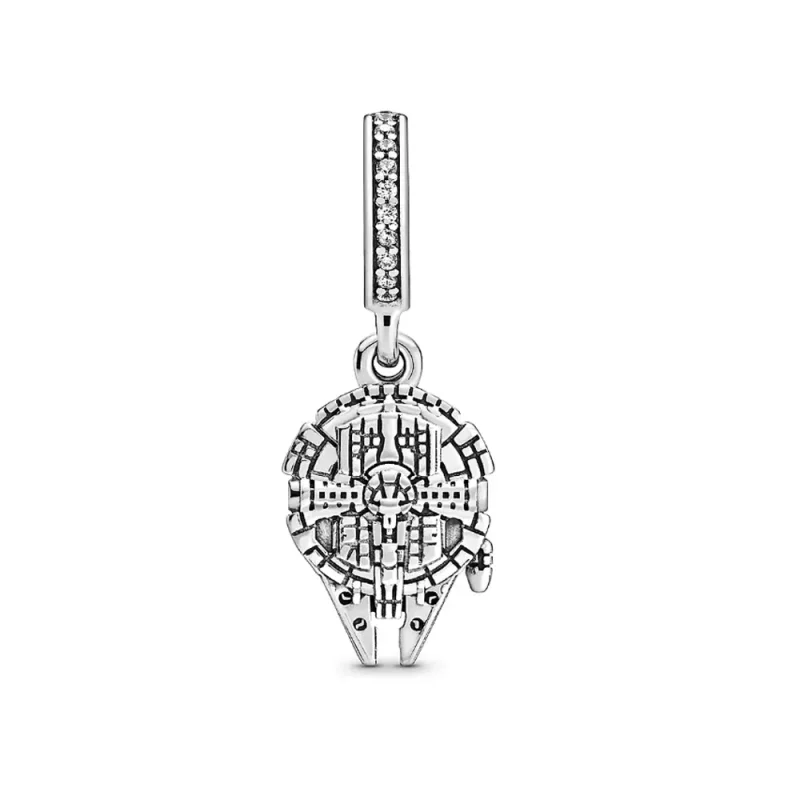 (resim) Pandora Disney Parkları Yıldız Savaşları Millennium Falcon Sallantılı Charm - P4 - Görüntüle 3