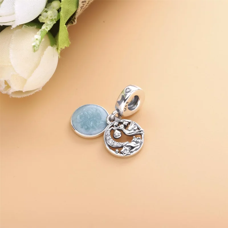 (resim) Pandora Leylek & ışıltılı Yıldızlar Sallantılı Charm - 798895C01 - Görüntüle 3