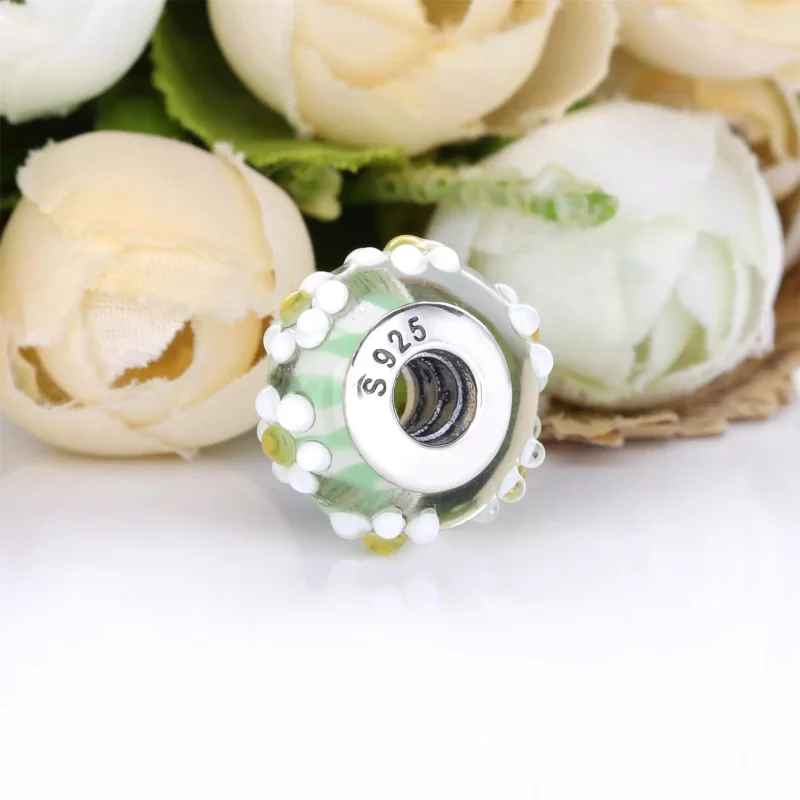 (resim) Pandora Papatya Cam Murano Charm - 798798C00 - Görüntüle 3