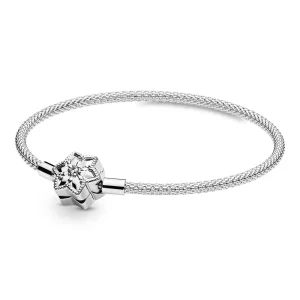 (resim) Pandora parlak kar tanesi Bilezik - 598616C01