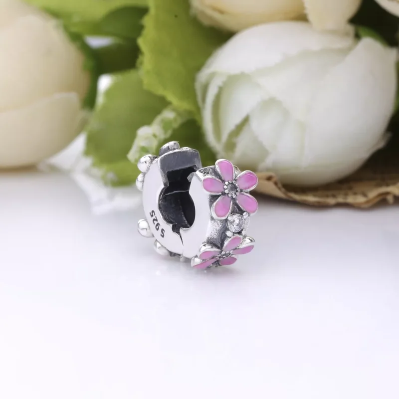 (resim) Pembe Papatya Klips Charm - 798809C01 - Görüntüle 4