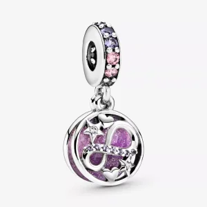 (resim) Sonsuzluk, Kalp ve Işıltılı Yıldızlar Sallantılı Charm - 798829C01