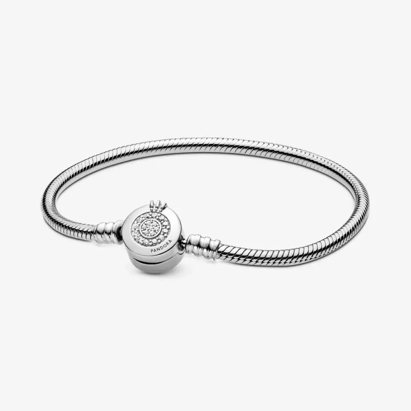(resim) Moments Işıltılı Taç O Klipsli Bileklik - 599046C01