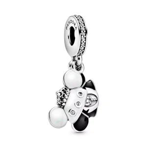 (resim) Pandora Disney Mickey ve Minnie'nin düğünü Sallantılı Charm - 798804C01