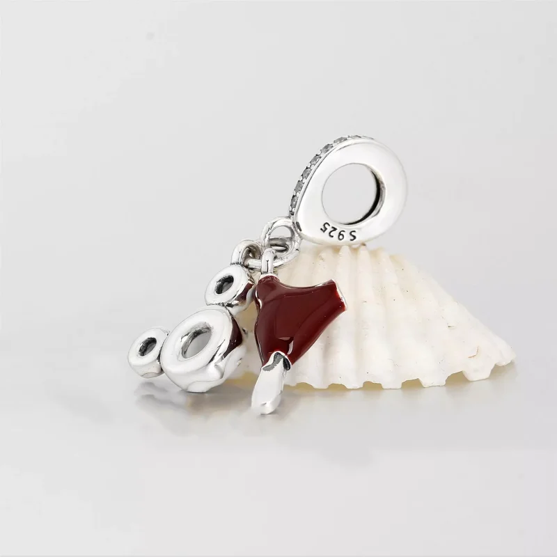 (resim) Pandora Disney Park Dondurma ve Çörek Sallantılı Charm - 798894C01 - Görüntüle 3