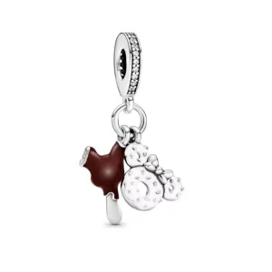 (resim) Pandora Disney Park Dondurma ve Çörek Sallantılı Charm - 798894C01