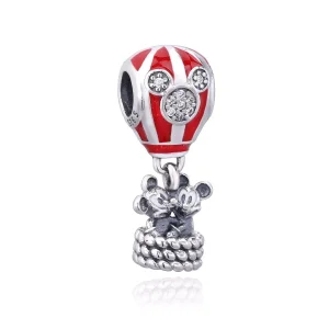(resim) Pandora Gerçek Aşkın Disney Sıcak Hava Balonu Sallantılı Charm - PD00209-1