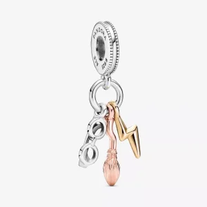 (resim) Pandora Harry Potter, Gözlük, Nimbus 2000 ve Şimşek Sallantılı Charm - 799129C00