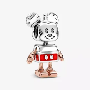 (resim) Pandora iki renkli Disney Miki Fare Robotu Charm - 789073C01