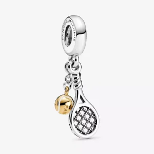 (resim) Pandora iki renkli Tenis Raketi ve Top Sallantılı Charm - 769026C01
