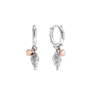 (resim) Pandora Kalp ve Kabuklu Kabuk Halka Küpe - 289000C00
