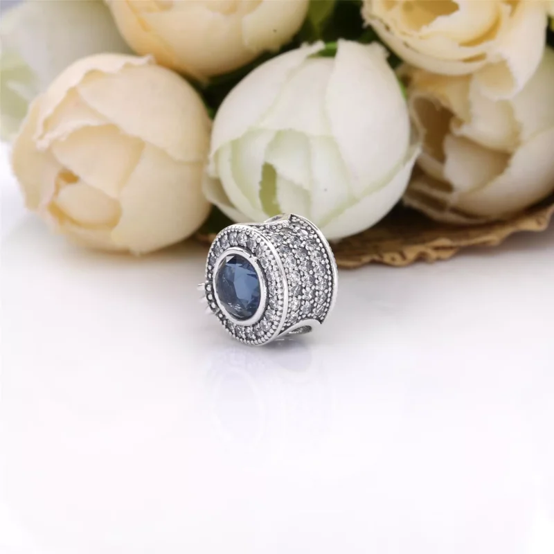 (resim) Pandora Köpüklü Mavi Taç O Charm - 799058C01 - Görüntüle 4
