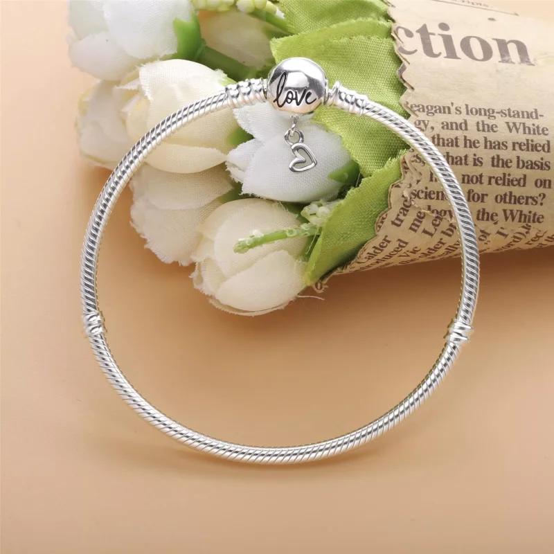 (resim) Pandora sonsuz kalp Bangle Bileklik - 598891C00 - Görüntüle 2
