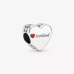 (resim) Scotland Love Heart Charm - 792015_E006