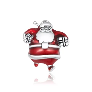 (resim) Pandora tarzı Noel baba Charm - SCC1664
