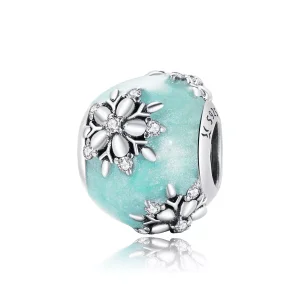 (resim) Pandora tarzı Parlak Kar Taneleri Charm - SCC1650